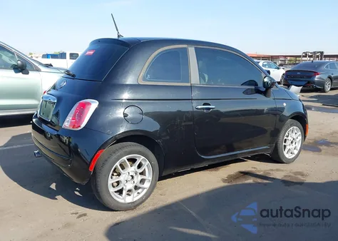 2012 Fiat 500 Pop z USA, uszkodzony, nr VIN 3C3CFFAR2CT201082